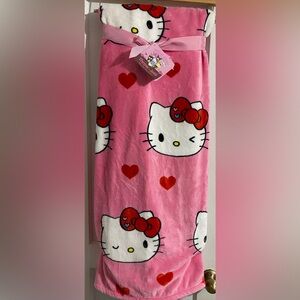Adorable Hello Kitty Fleece Throw
Blanket - Soft & Cozy!
